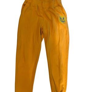 Outdoor Voices Yellow Joggers Relaxed Fit Durable Fabric